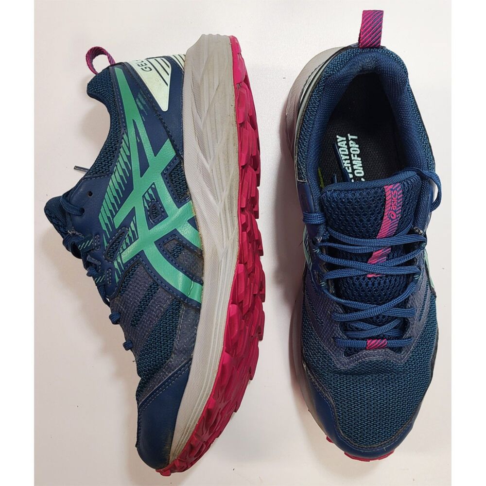 ASICS Gel-Sonoma 6 Trail Running Shoes Women’s Size 10 MAKO Blue/SAGE